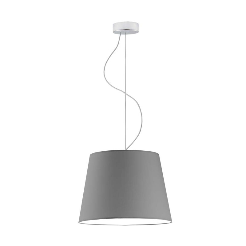 Demariana 1 - Light Single Pendant, Grey, Light Grey