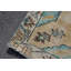Tapis rétro, tapis tissé à la main, tapis 5,1 x 7,8 pi, tapis turcs, tapis Oushak beiges