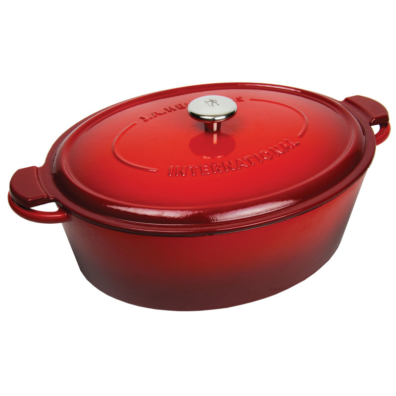 Four français ovale, 4,65 pte, Rouge