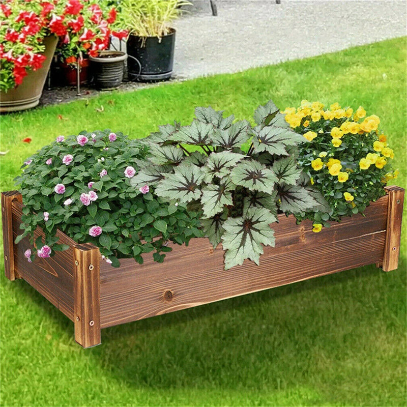 Ahjanay Wood Planter Box