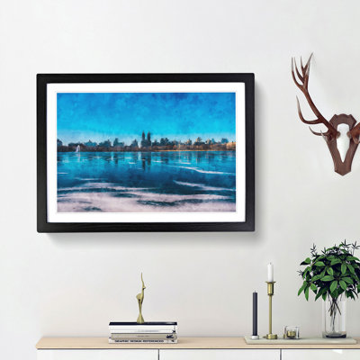 View of New York - Picture Frame Graphic Art Print