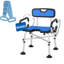 Moveable Armrests And Fixed Backrest Shower Chair