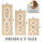 Machine Washable Non-Slip Kitchen Mat (Set of 3)-90618787