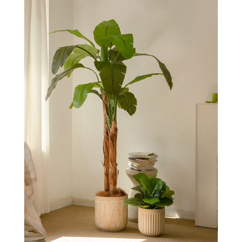 Bananier artificiel vert clair