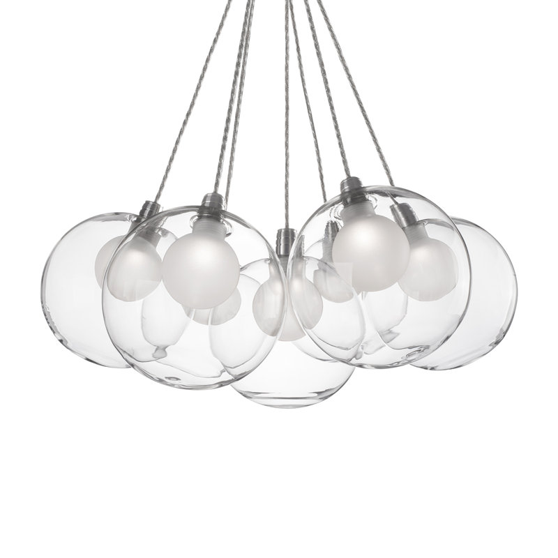 Bolla 7 - Light Glass LED Chandelier