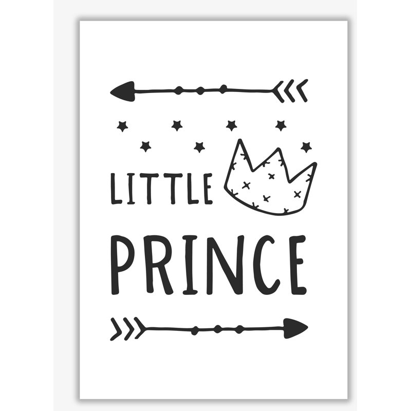 Little Prince - Print, No Frame, 42 cm H x 30 cm W x 1 cm D