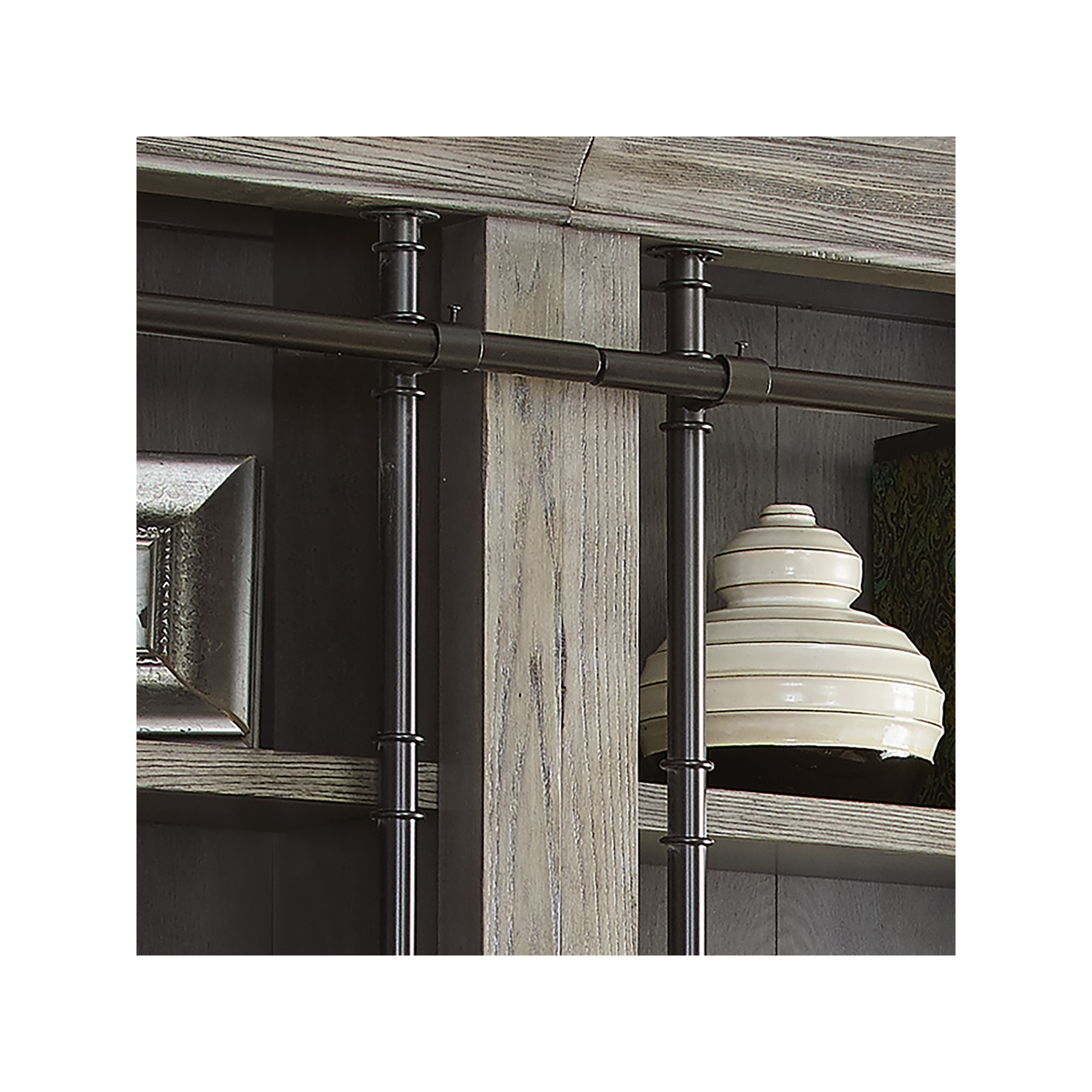 Lorna Standard Bookcase, Gray
