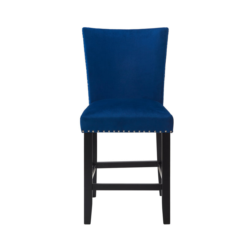 Fauteuil en velours 2pc