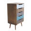 Klarice Solid Wood 45.5 cm W Chest of 5 Drawers