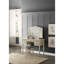 Ensemble de meuble-lavabo de chambre à coucher contemporain avec tiroirs à tabouret pliables et miroir-1612891098-1612891102