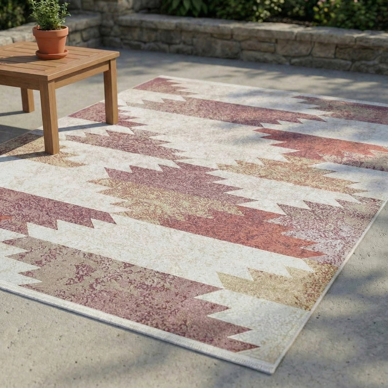 Tapis brun Rachelle, Rectangle 4 pi x 5 pi 11 po