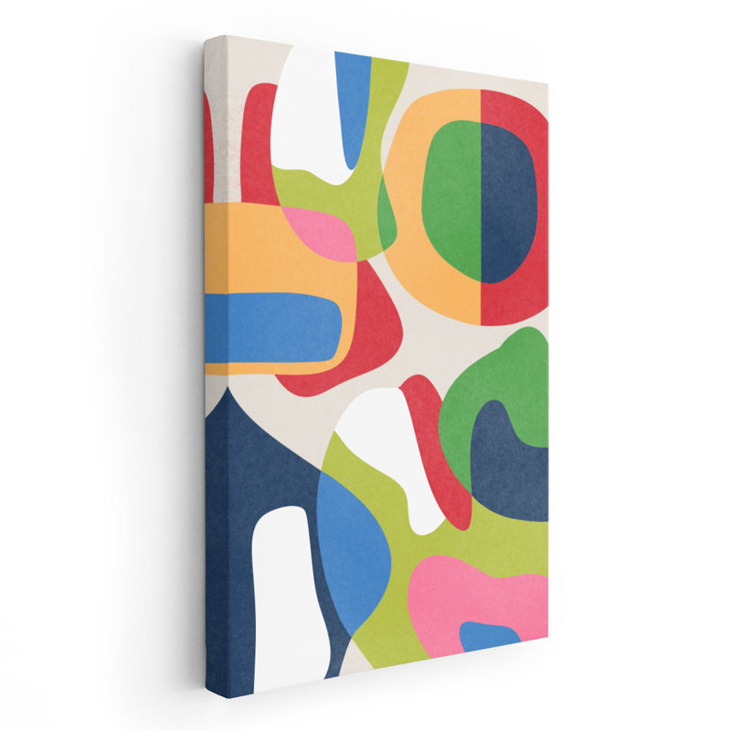 «Terrory of Vibrancy 1», reproduction d'art sur toile, H 18 po x l 12 po
