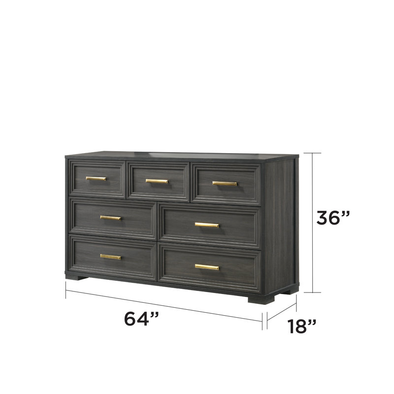 9EFB986F16C84221BE9E2DA711959C05, Gris anthracite, 4 pièces : Lit, commode, 2 tables de chevet, Très grand