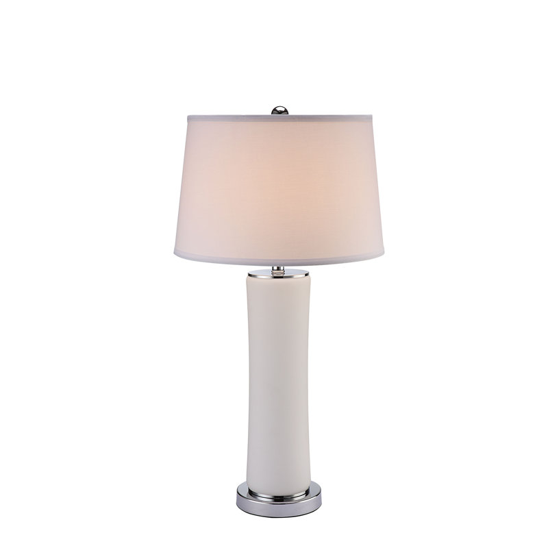 Ensemble de lampes de table 28 po Maelle, Verre blanc