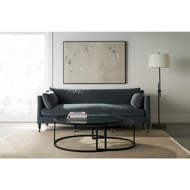Madeline Sofa, Chocolate (274594), Slate (13295-04)