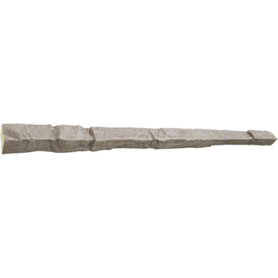 Universal Trim Sill for EverStone Faux Siding Panels, 48"W x 2"D x 2"H, Desert Sand Color