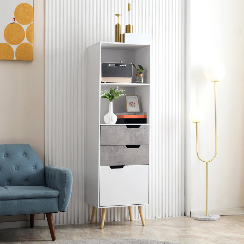 Kasen Wood 1 - Door Standard Accent Cabinet