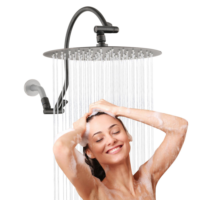Rain Adjustable Shower Head 1.8 GPM GPM, Oil-Rubbed Bronze