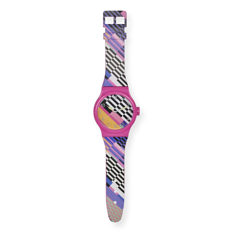 Wrist Watch Wall Clock in Multi-Colour