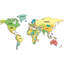 World Map - Political Map-163977907