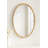 Oval Rattan Wall Mirror