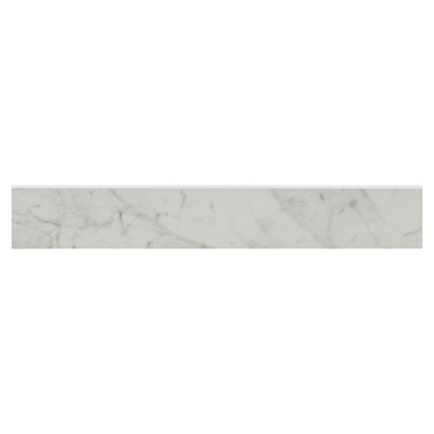 Zola 3 in. x 24 in. Polished Porcelain Bullnose Tile Trim