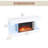 32inch Wall Mounted Hanging Electric Fireplace with Smart WiFi Control