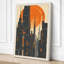 Skyline Art Deco - Wrapped Canvas-1529491468-1529491471
