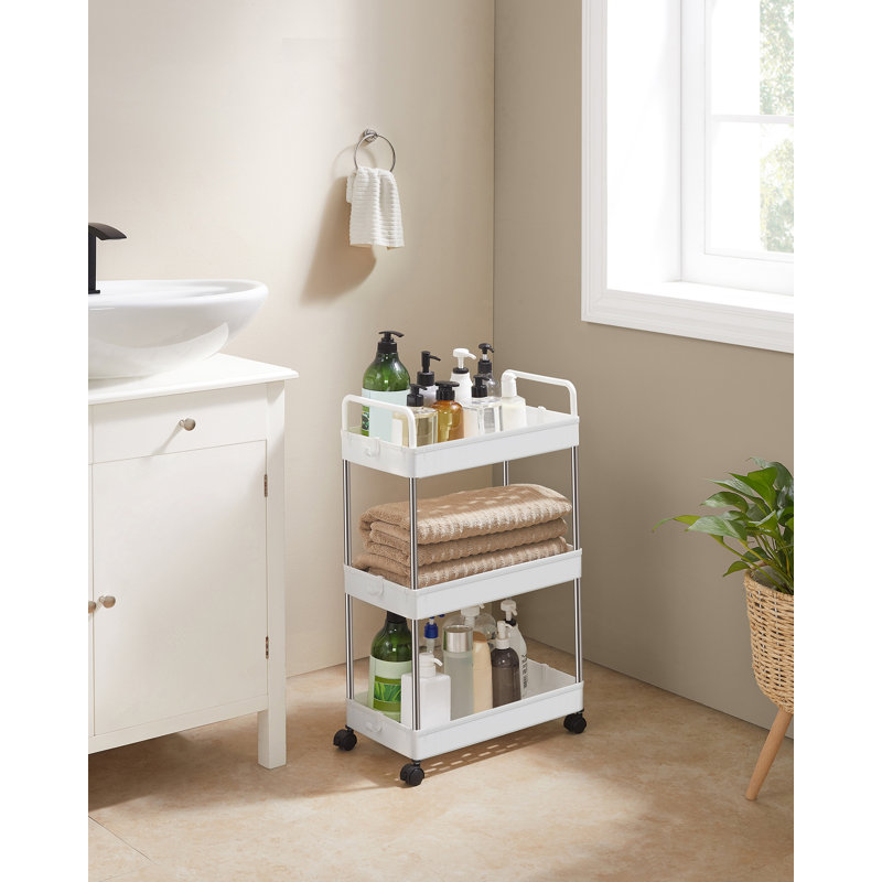 Amatrudo Metal Bar Cart, White