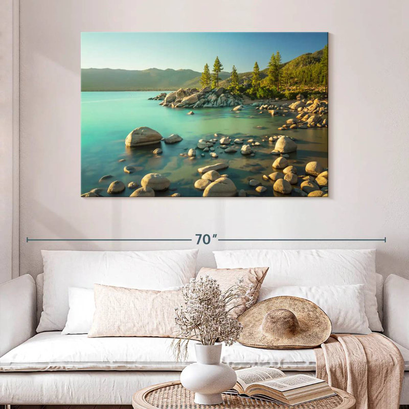 Pins d'Alvord au lac Tahoe, H 32 po x l 48 po