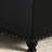 Black Faux Leather Storage With Construction And Space Robust Frame Option