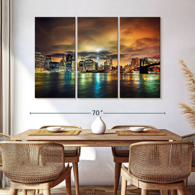 Kavia Stunning Manhattan, 42" H x 65" W