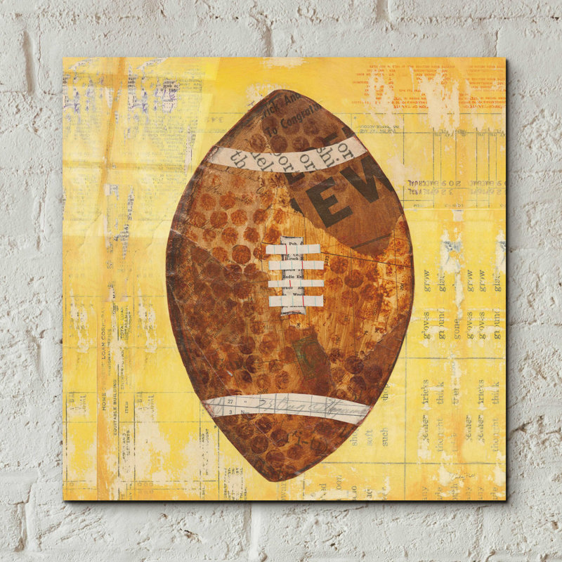 «Play Ball II» par Courtney Prahl, H 12 po x l 12 po x P 0,13 po