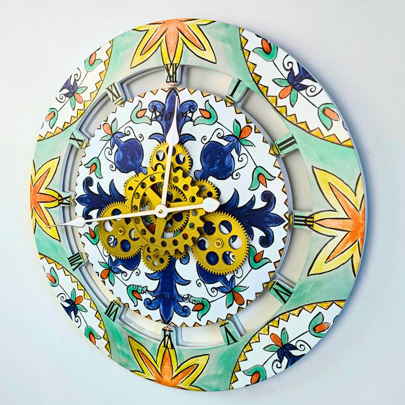 Solid Wood Wall Clock, Maiori