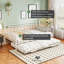 Lit de jour simple en métal avec gigogne et sac de rangement Rackers-86783761
