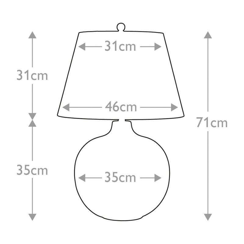 Athryn Ceramic Table Lamp