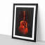 Abstract Guitar - Framed Print-56856621-56856624