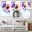 Celestial Aura Of Anemone I - coquelicots, impression sur métal-2088165179