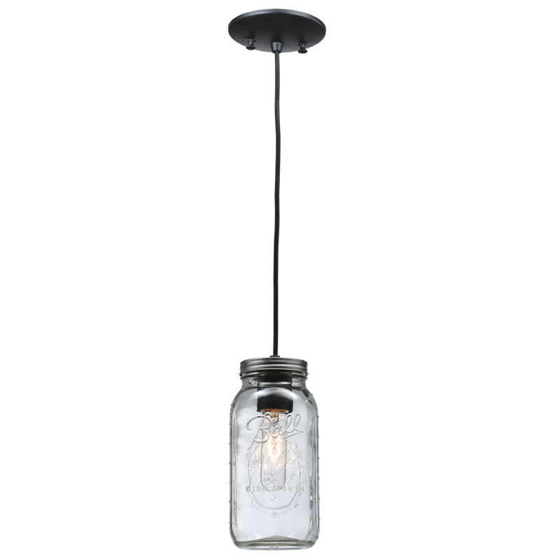 Mason Jar 1 - Light Pendant