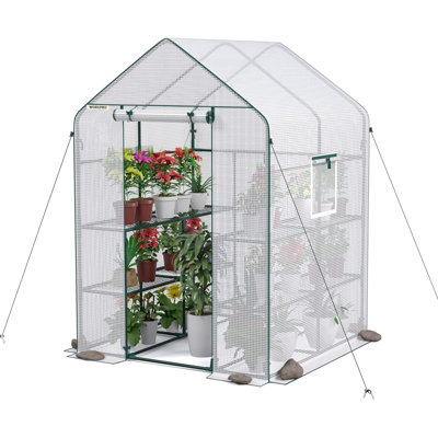 56'W x 56' D Mini Greenhouse