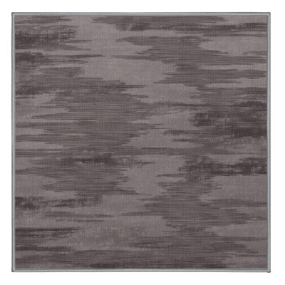 Machine Washable Abstract Grey Area Rug