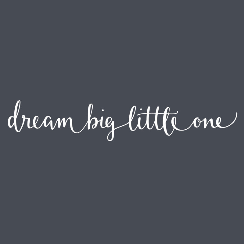 Wall Decal, 9cm H x 50cm W, White