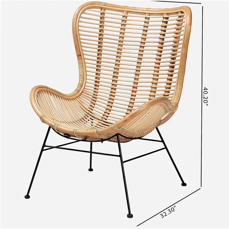 Fauteuil d'appoint Modern, Brun