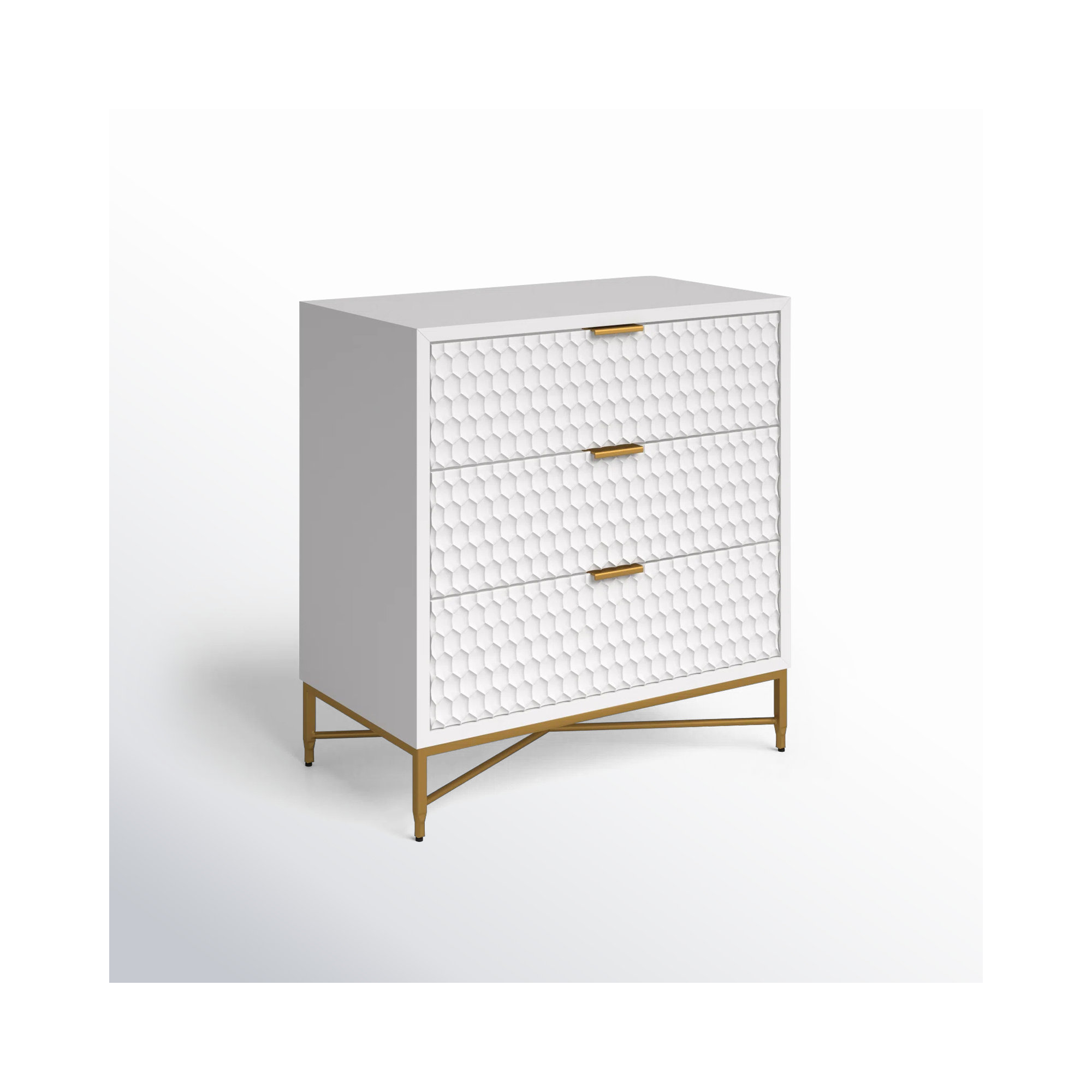 Capra 3 - Drawer Dresser, White
