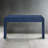 Modern Console Table With 2 Grooved Drawers, Soft Rounded Curves, Glossy Durable Surface, And Adjustable Foot Pads For Stability, Ideal For Living Room And Entryway-1888571787