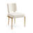 Walnut Dining Table Set with 6 Dining Chairs