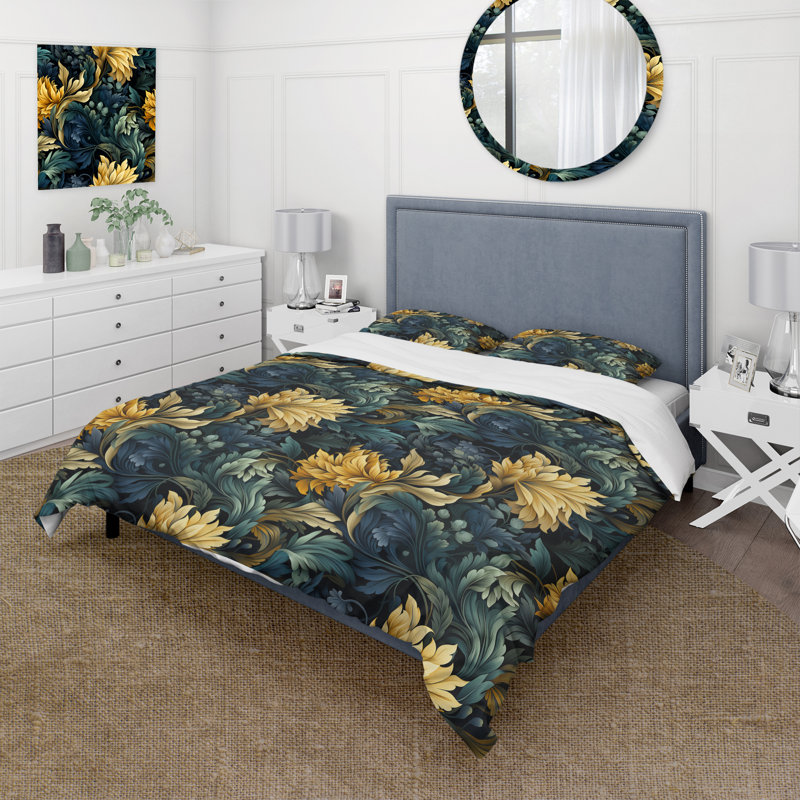 Ensemble de housse de couette Osana, Housse de couette simple + 1 taie décorative stan
