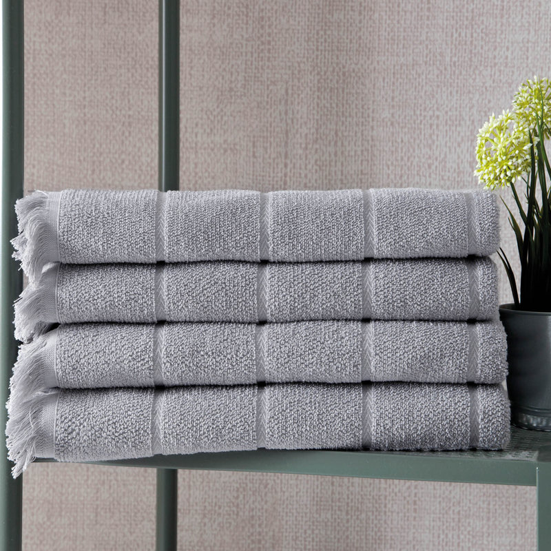 Ozkan   Midweight Bath Towel, Gray