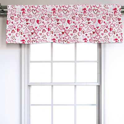 Sateen Ruffled Window Valance