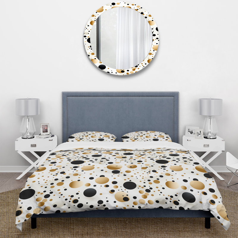Ensemble de housse de couette Minimalist Beauty, Housse de couette pour grand lit et 2 taies décor